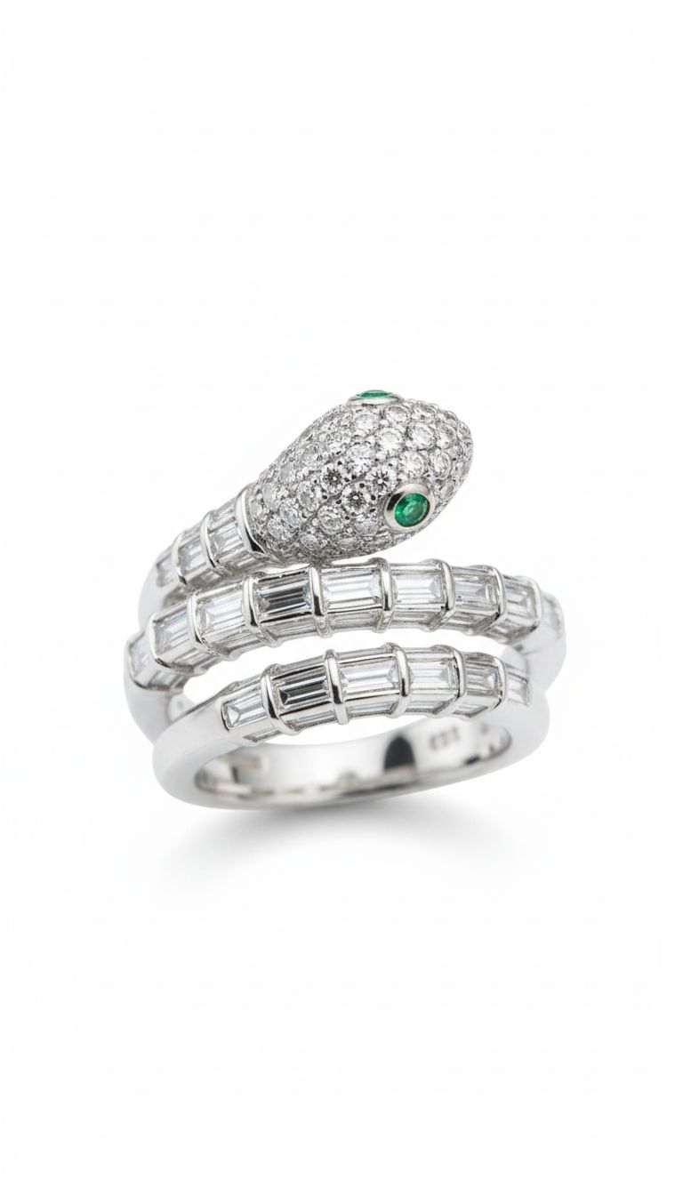 Serpent Ring — 925 Sterling Silver